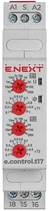 ВРЕМЕРЕЛЕ E.CONTROL, АСИМЕТРИЧЕН ЦИКЪЛ НА ПОВТОРЕНИЕ, 0.1 S-100 D, 24-265 V AC/DC, 1CO, E.CONTROL.T17, E.NEXT