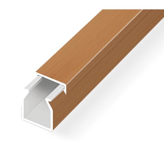 КАБЕЛЕН КАНАЛ 25X25 MM /Ш Х В/, ЦВЯТ КРУША, 2 M, MUTLUSAN