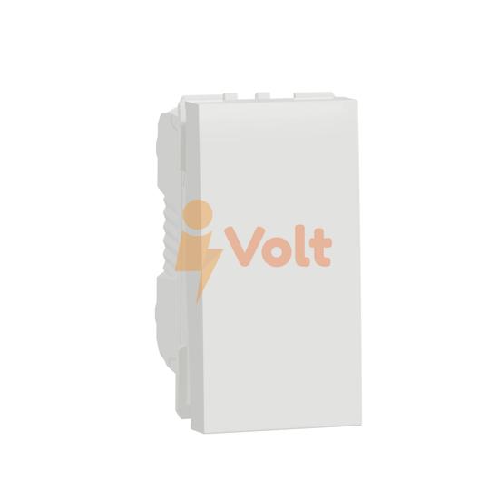 ДЕВИАТОРЕН КЛЮЧ NEW UNICA, СКРИТ МОНТАЖ, БЯЛ, NU316318, SCHNEIDER ELECTRIC