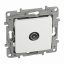 TV РОЗЕТКА NILOE, ИНДИВИДУАЛНА ЗАТИХВАНЕ 1DB, СКРИТ МОНТАЖ, БЯЛ, 764551, LEGRAND