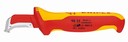 НОЖ ЗА СВАЛЯНЕ НА КАБЕЛНА ИЗОЛАЦИЯ С ВОДАЧ 155 MM, 98 55, KNIPEX