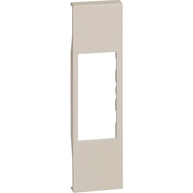 ЛИЦЕВ ПАНЕЛ LIVING NOW, ЗА RJ11, A/V КОНЕКТОРИ, СИГНАЛНА ЛАМПА, КРЕМ, RJ45, BTICINO