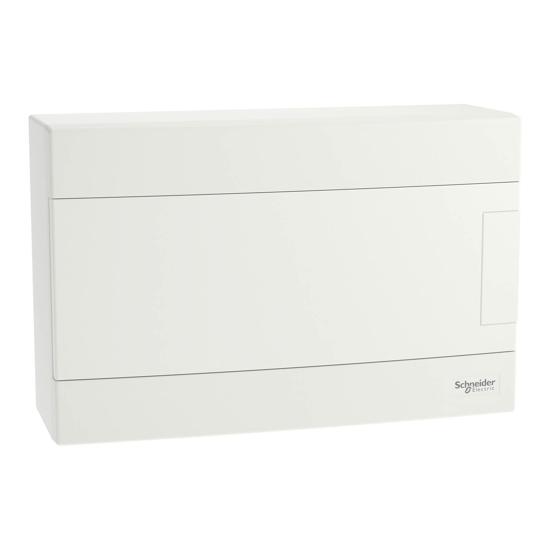 АПАРТАМЕНТНО ТАБЛО ТАП-12, 1 РЕД Х 12 МОДУЛА, ВЪНШЕН МОНТАЖ, EZ9EUD112, SCHNEIDER ELECTRIC