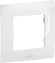 РАМКА ДЕКОРАТИВНА ЕДИНИЧНА, ЦВЯТ БЯЛ, СЕРИЯ NILOE NEW, NP111WH, LEGRAND