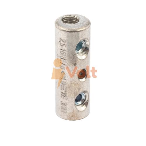 ВИНТОВА СЪЕДИНИТЕЛНА ГИЛЗА. МЕДНА ПОКАЛАЕНА, AL/CU 2.5 - 16 MM2
