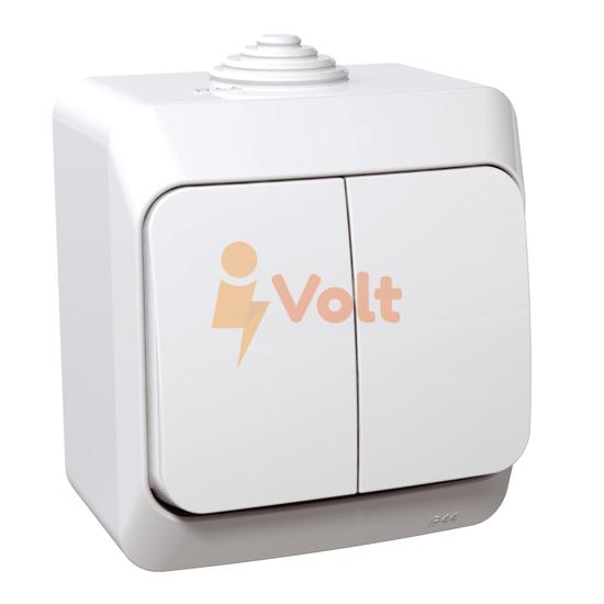 СЕРИЕН КЛЮЧ CEDAR PLUS, IP44, ОТКРИТ МОНТАЖ, БЯЛ, WDE000550, SCHNEIDER ELECTRIC