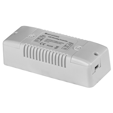 SMART 2.4 G RF ДИМЕР ЗА ЕДНОЦВЕТНА LED ЛЕНТА 2X8 A, 192 W (12 V), 12-24 V DC, ULTRALUX