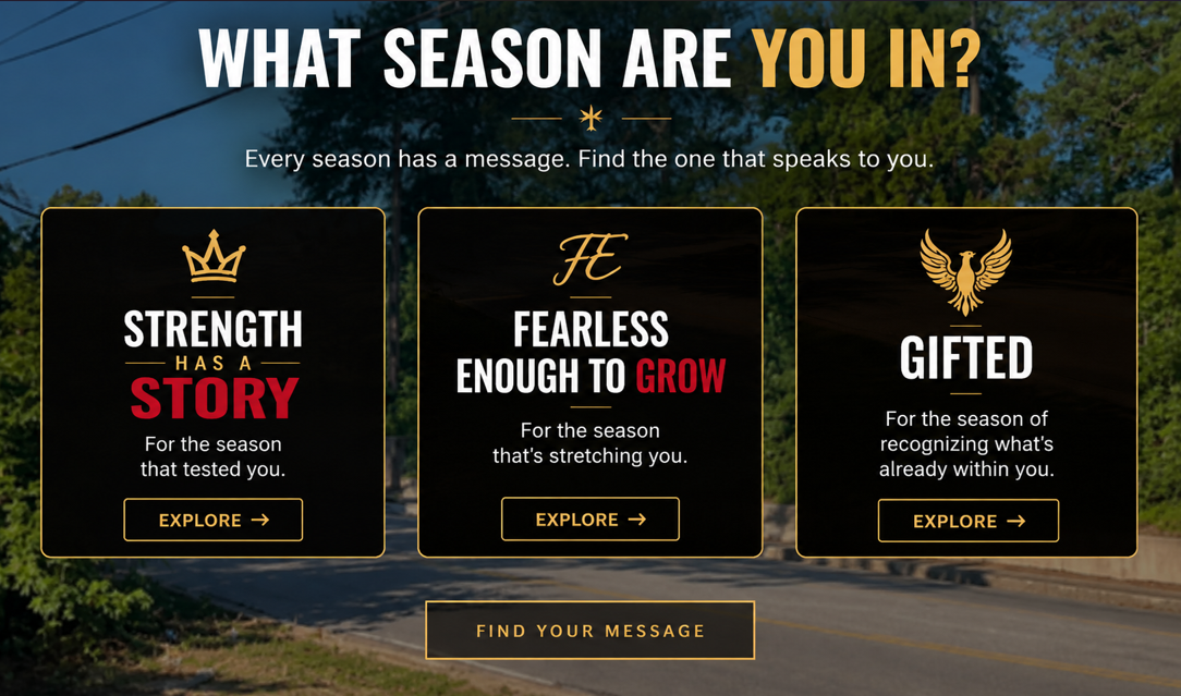 What Season Are You In? — Every season has a message. Find the one that speaks to you.