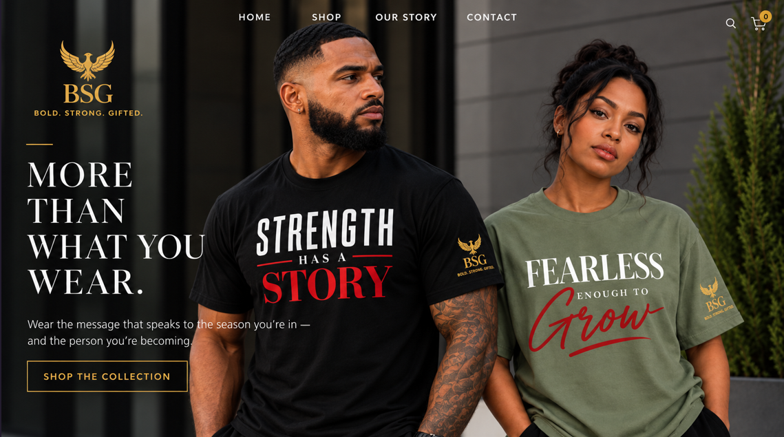 BSG — More Than What You Wear. Shop The Collection.