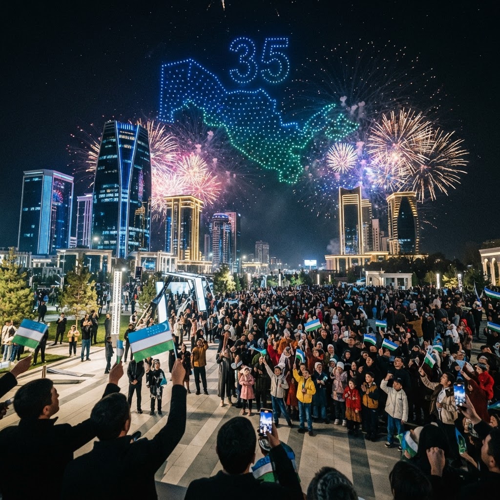 Uzbekistan Marks 35th Independence Anniversary with Bold Economic Targets