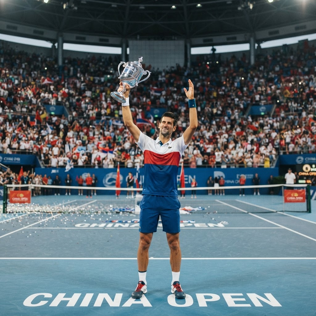 Novak Djokovic Claims 102nd Career Title at China Open