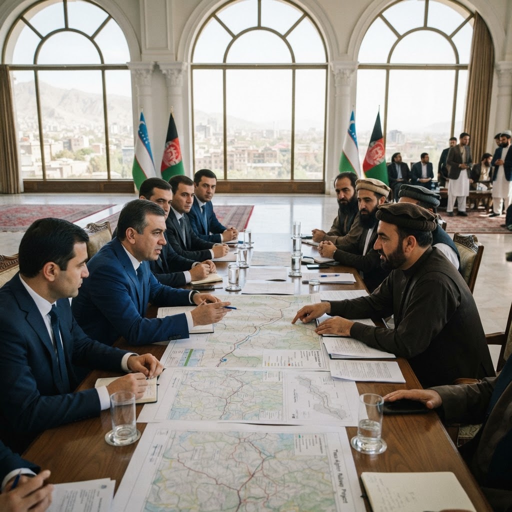 Uzbekistan and Afghanistan Deepen Strategic Economic Partnership During High-Level Kabul Visit