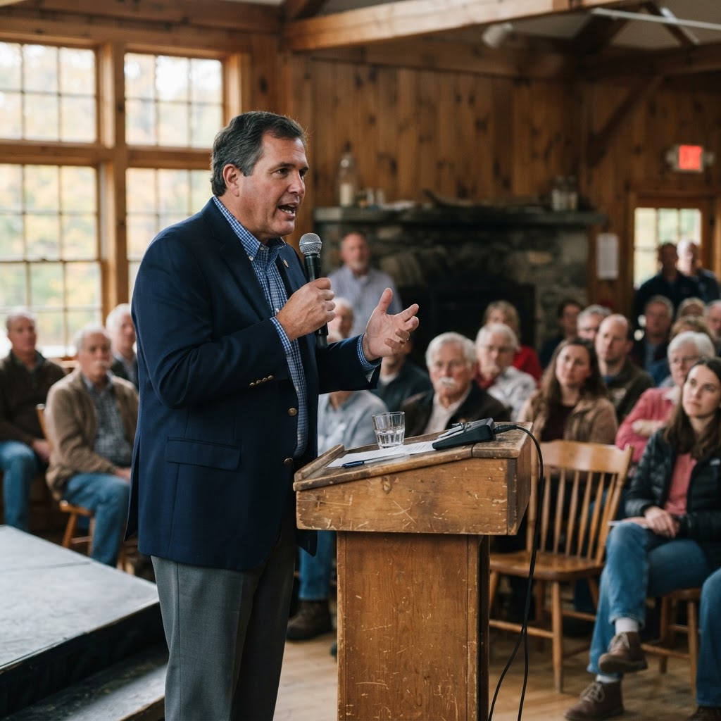 New Hampshire GOP Senate Candidate Seeks Distance from Trump in New Campaign Spot