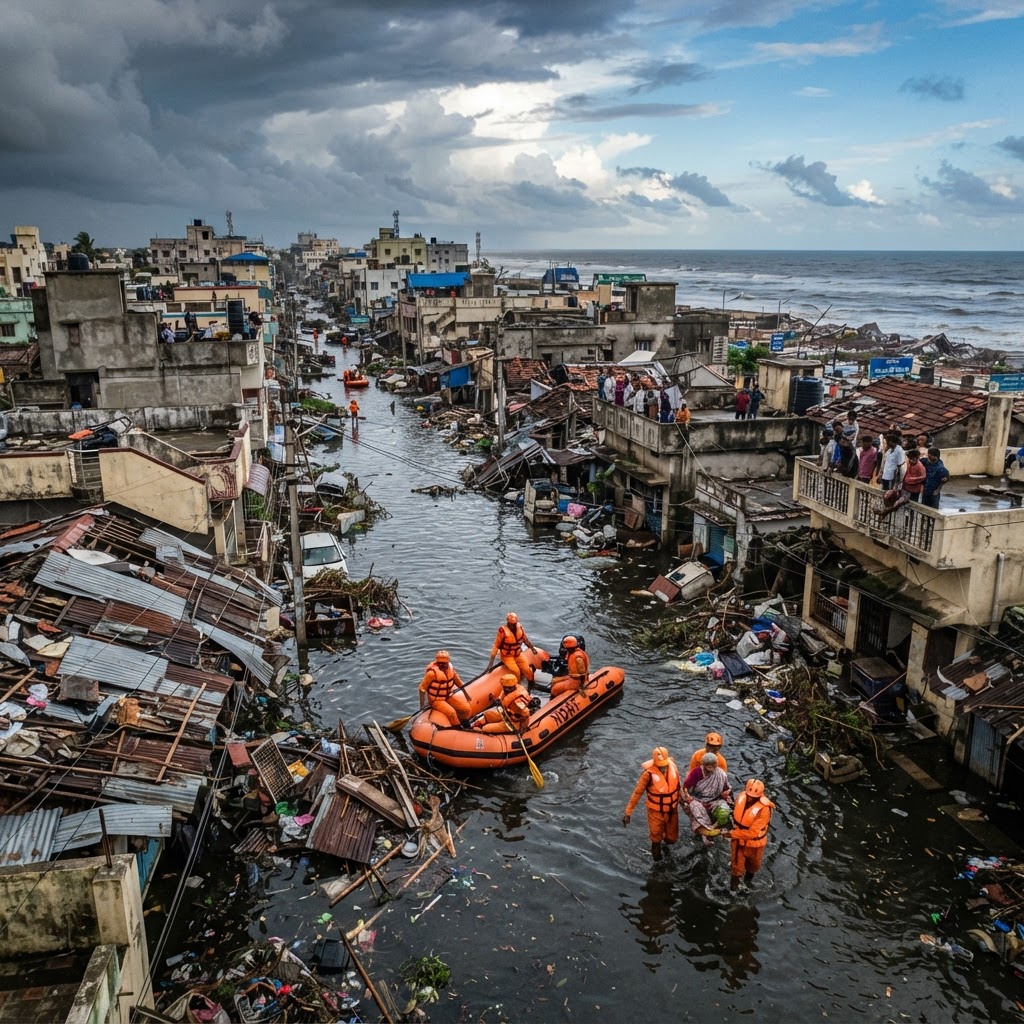 Cyclone Arnab Batters Eastern India as Recovery Efforts Begin