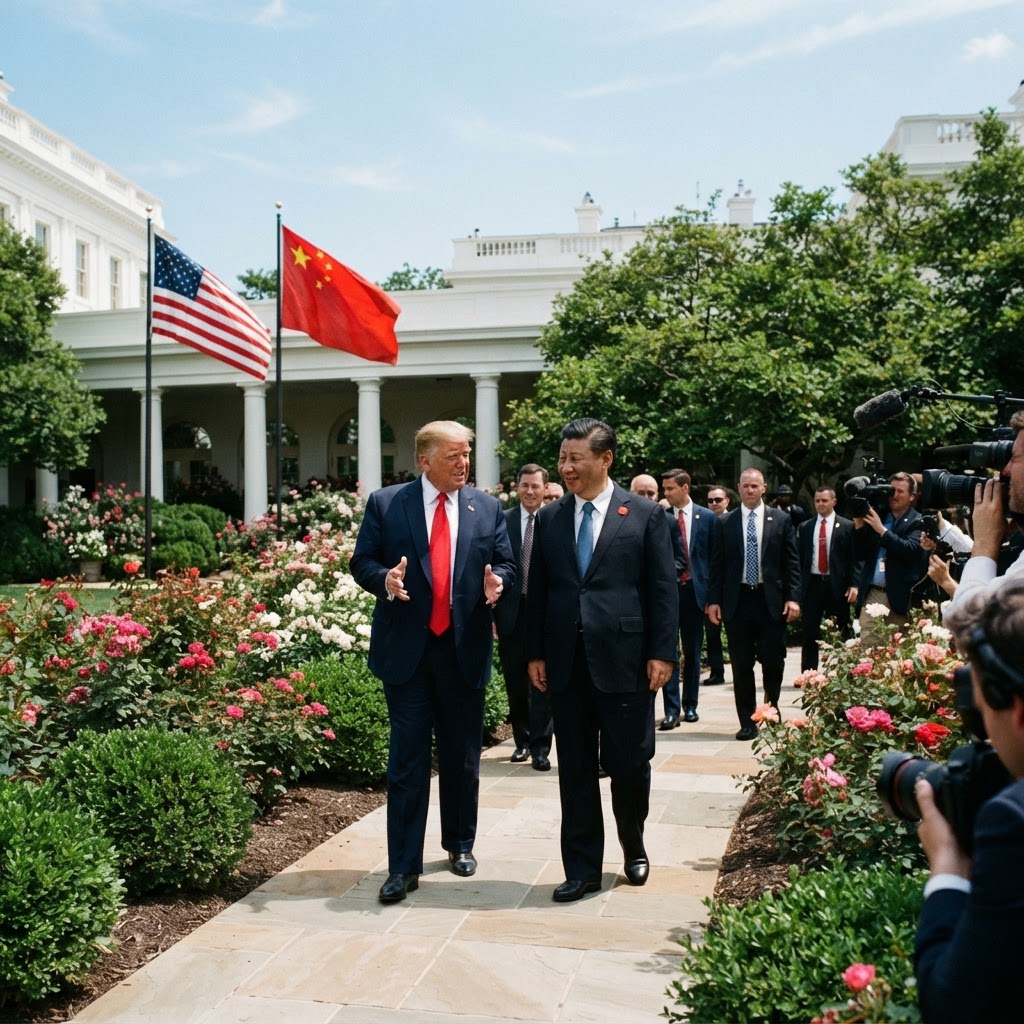 Trump Hosts Xi for High-Stakes Washington Summit