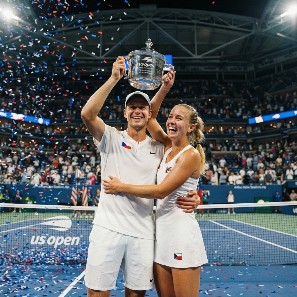 Muchova and Mensik Capture US Open Mixed Doubles Crown