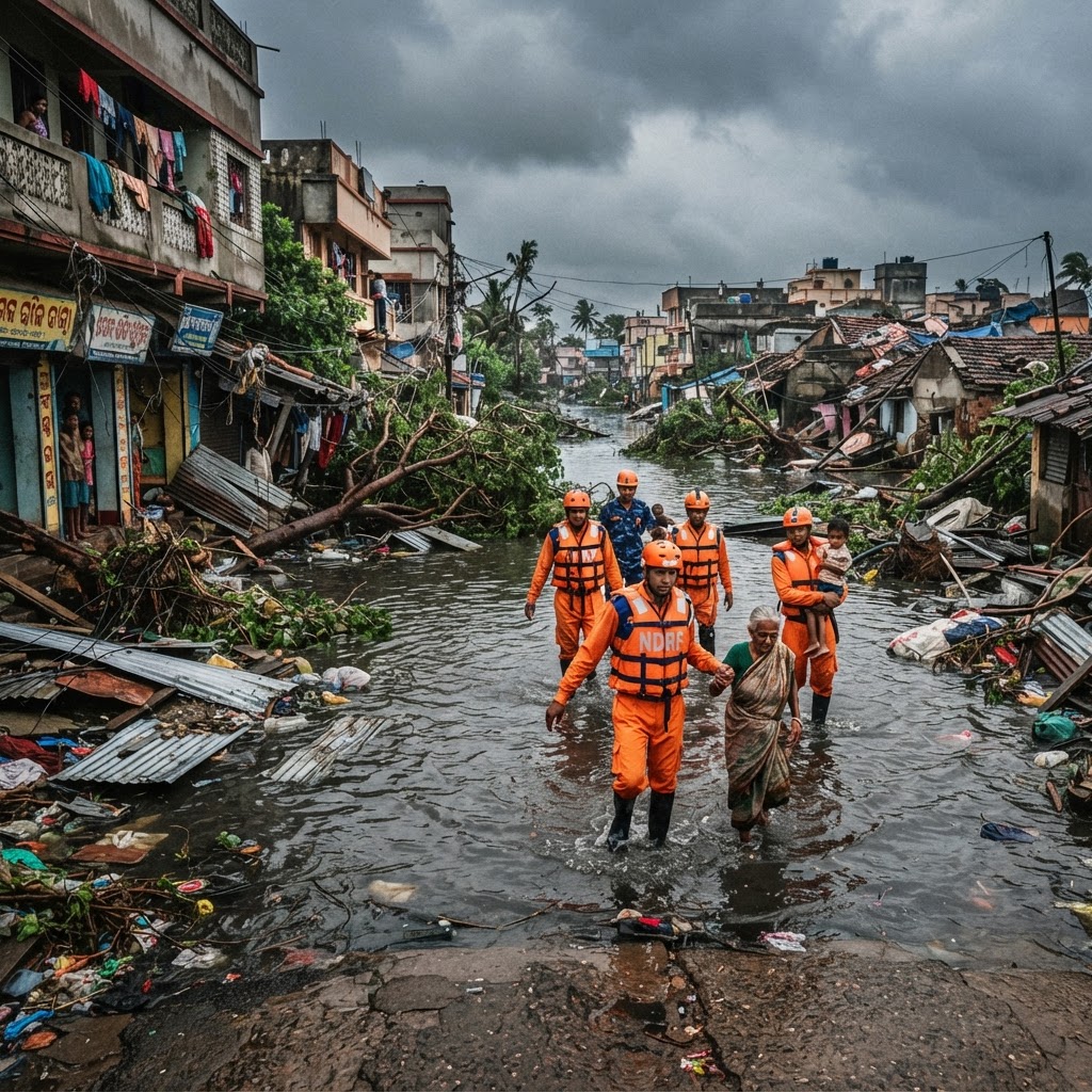 Cyclone Arnab Leaves Trail of Destruction Across Coastal India