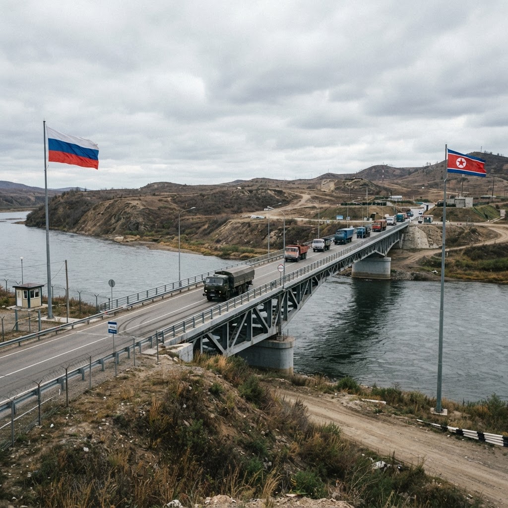 Russia and North Korea Inaugurate First Cross-Border Road Bridge