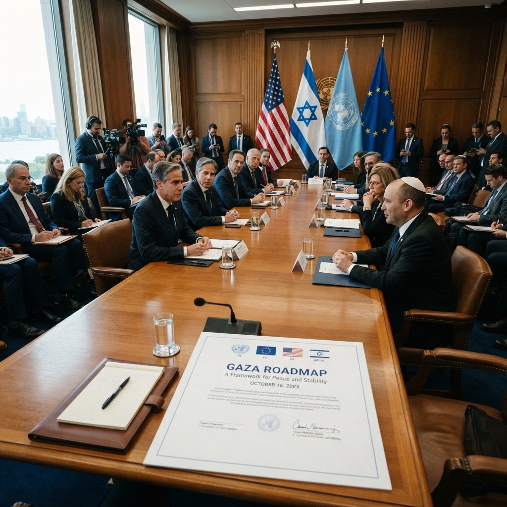 Trump Unveils Gaza Roadmap: Hamas Disarmament and Israeli Withdrawal