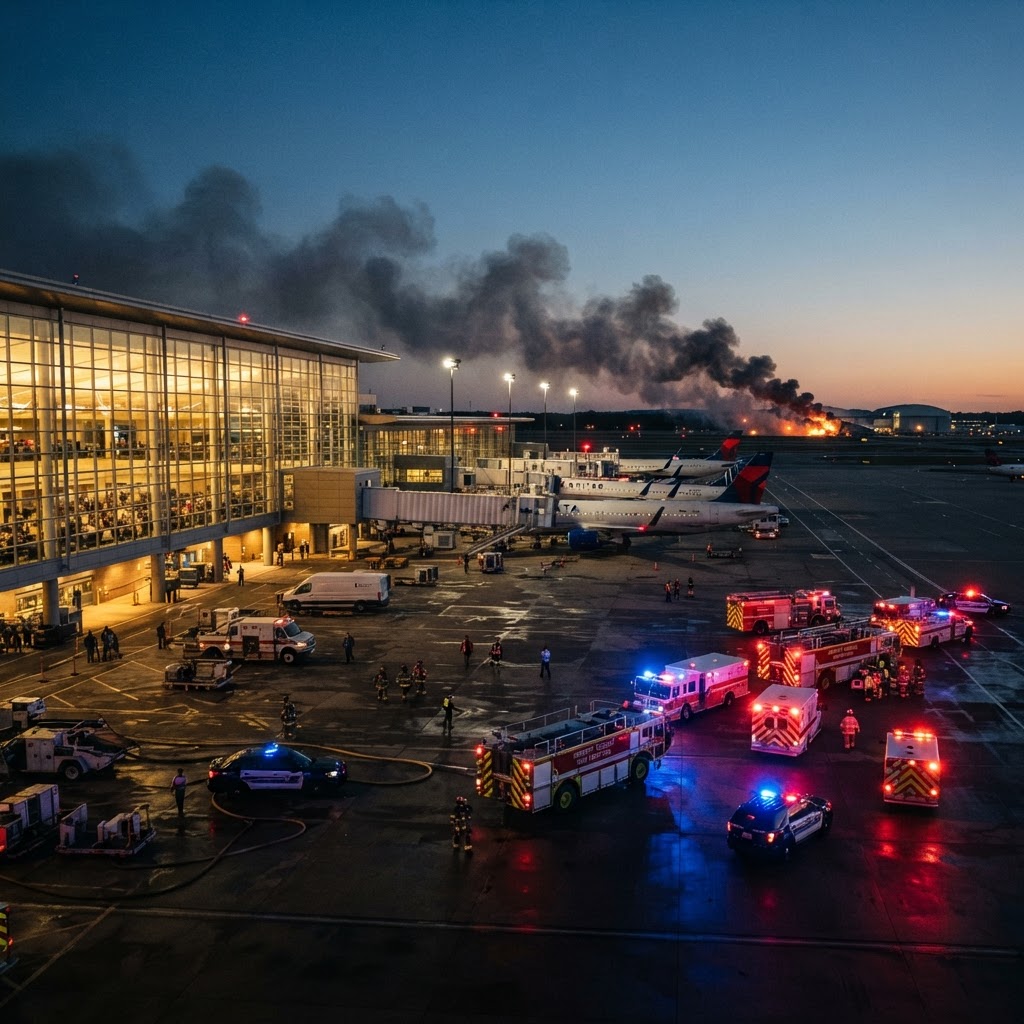 Deadly Strike Hits Saudi Airport as U.S. Orders Partial Diplomatic Withdrawal