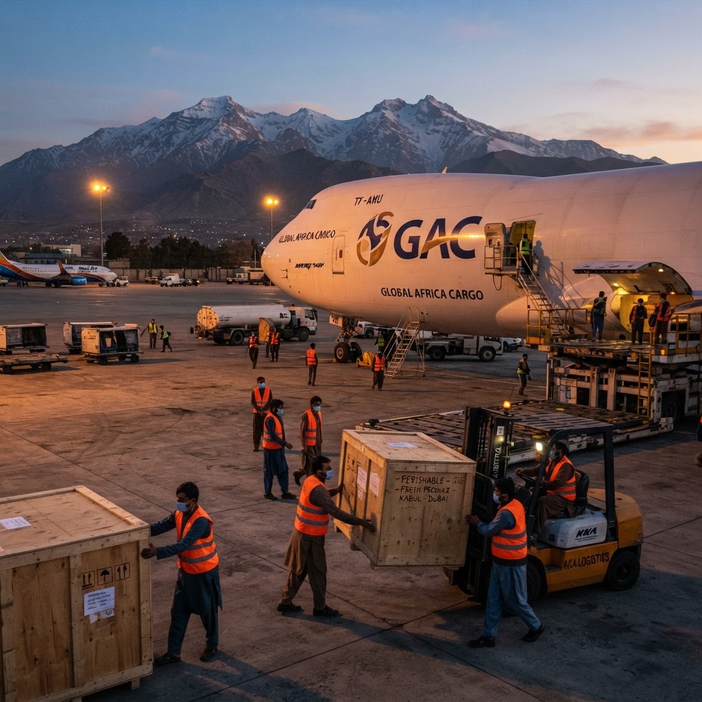 Kabul Expands Air Cargo Network to Mitigate Land Trade Blockades