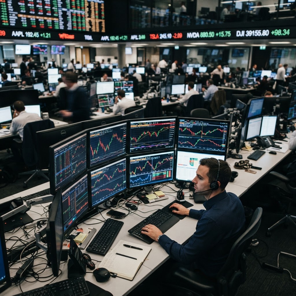 US Equity Futures Stall as AI Hype Cools Ahead of Fed Meeting
