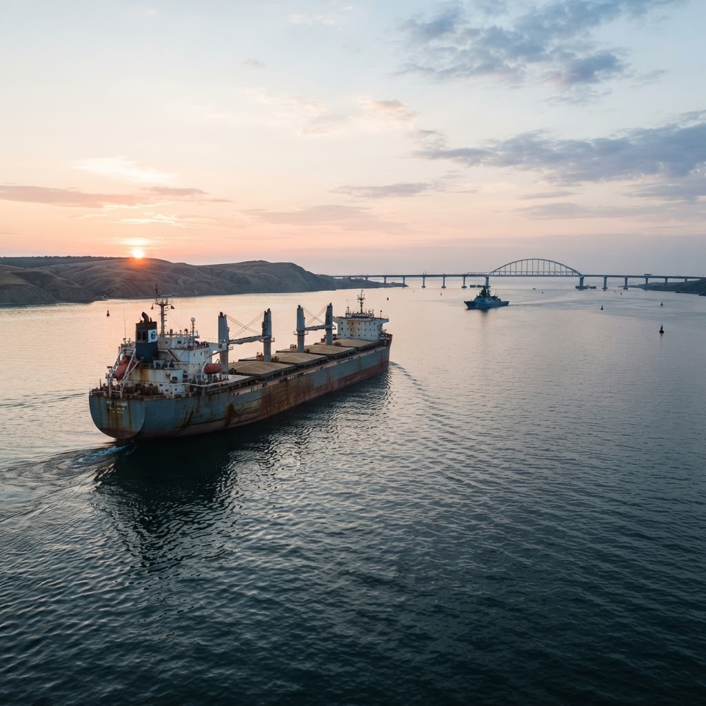 Russia Authorizes Grain Shipments to Exit Azov Sea