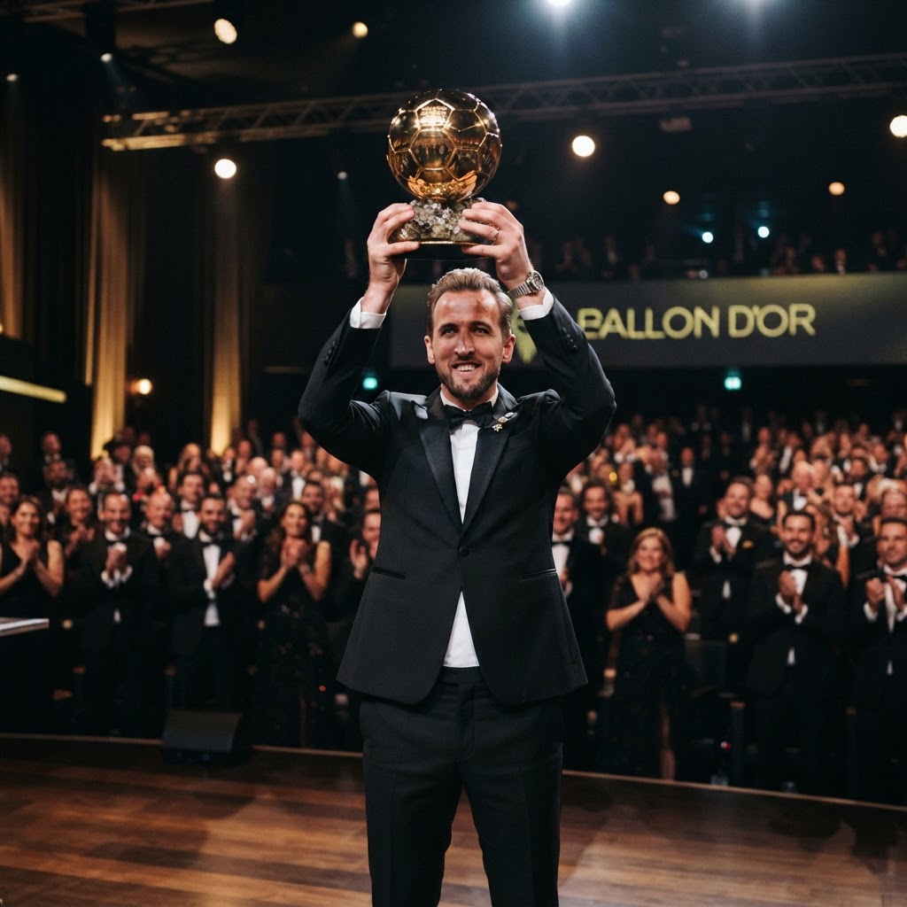 Harry Kane Claims 2026 Ballon d'Or