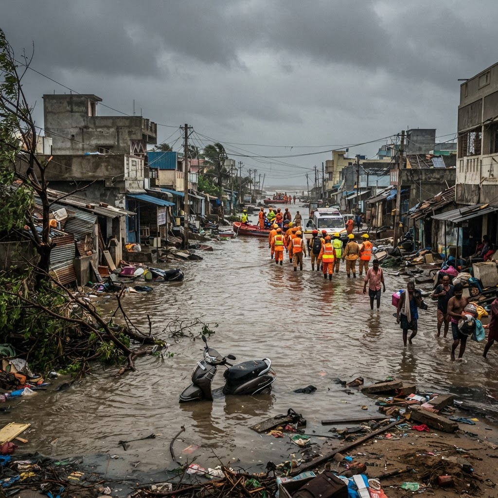 Cyclone Arnab Leaves Trail of Destruction Across India