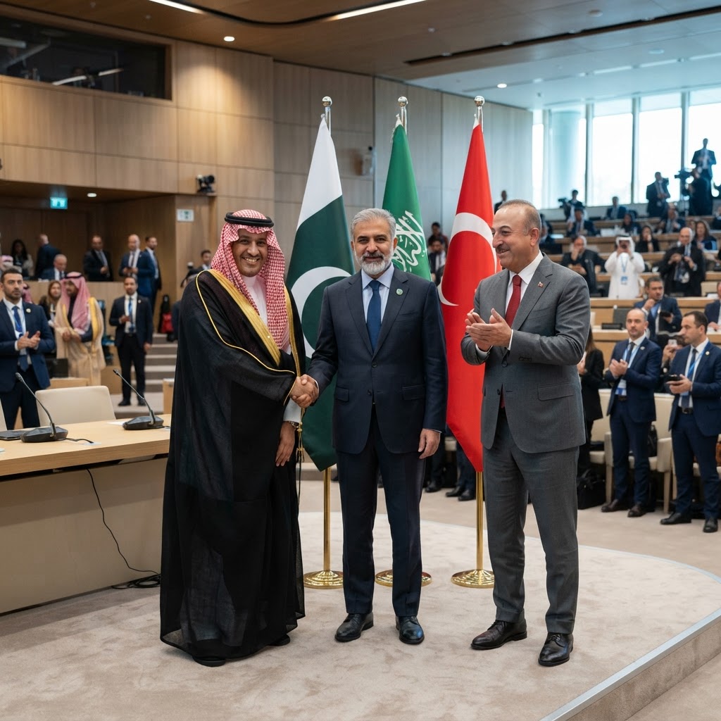 Pakistan Formalizes Strategic Defense Pact with Saudi Arabia and Turkey