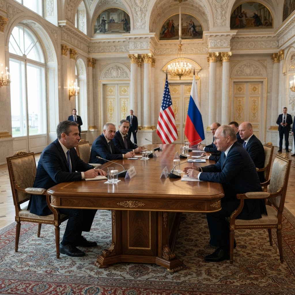 U.S. Envoy Witkoff Holds High-Stakes Talks with Putin in St. Petersburg