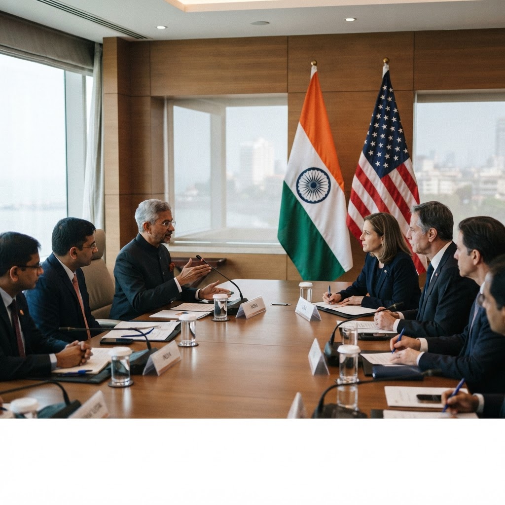 Marco Rubio Begins High-Level Diplomatic Visit to India