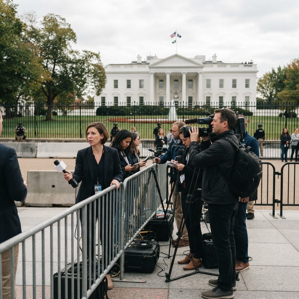 President Trump Imposes White House Ban on Three Major Media Outlets