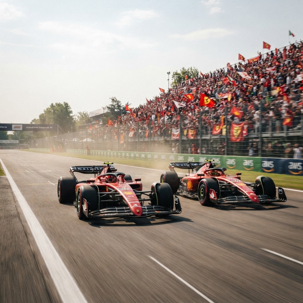 Ferrari Locks Out Italian GP Practice as Leclerc and Hamilton Set Early Benchmark