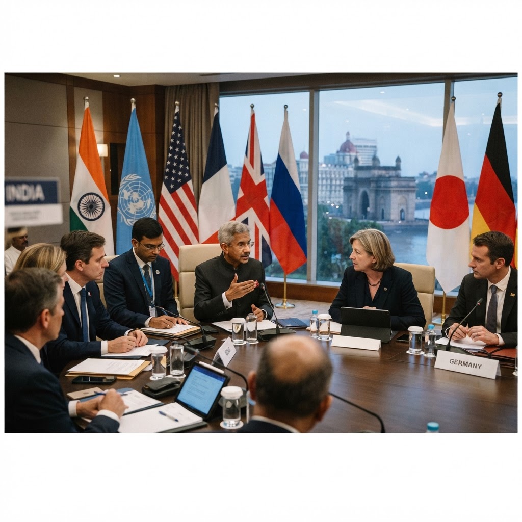 Diplomatic Engagements and Security Developments Across India