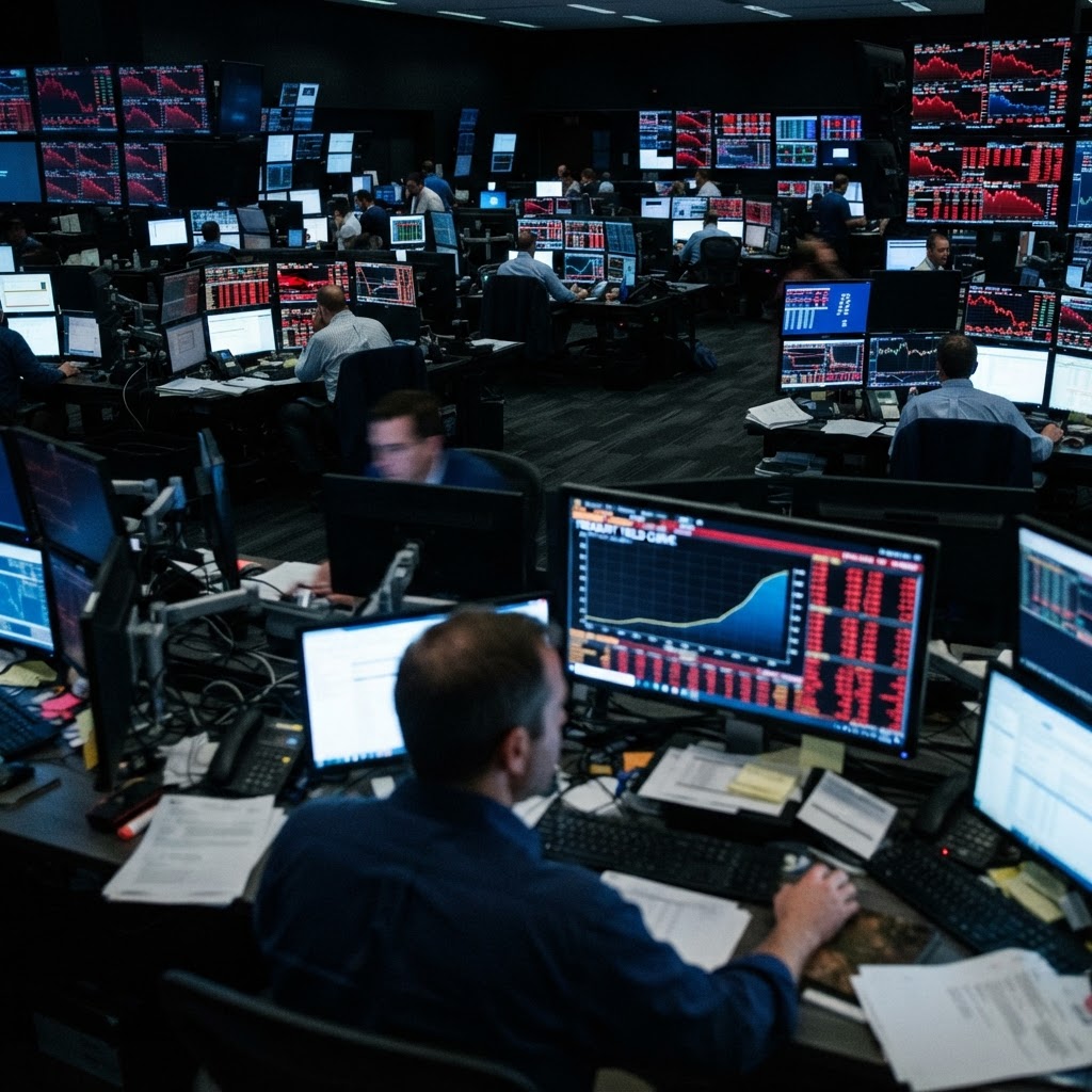 Global Chip Rout Triggers Shift Toward Government Bonds