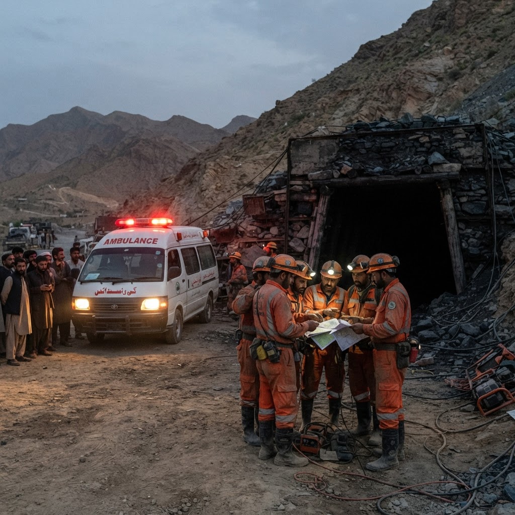 Pakistan Mine Explosion Claims Dozens of Lives in Balochistan