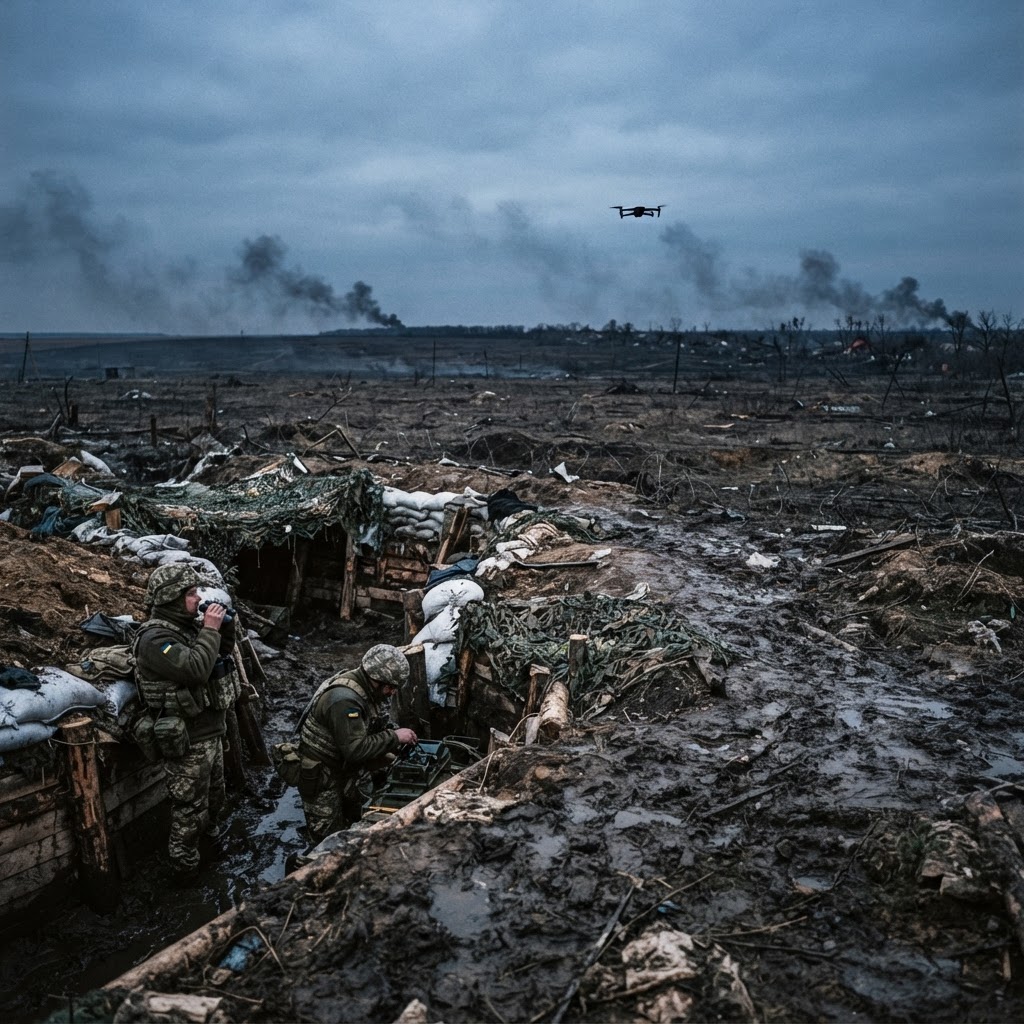 Inside the Kill Zone: The Drone-Dominated Front Line