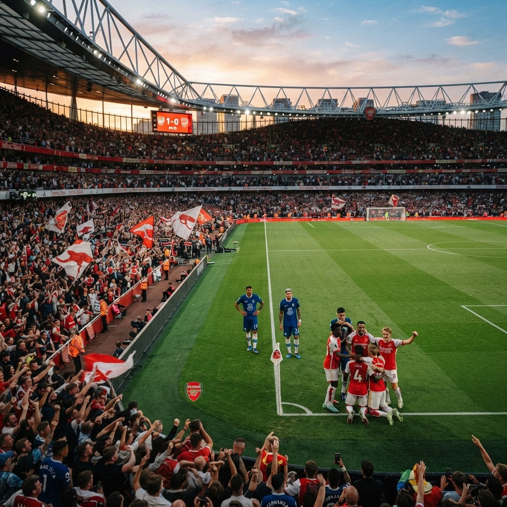 Arsenal Maintain Perfect Start in Thrilling London Derby Victory
