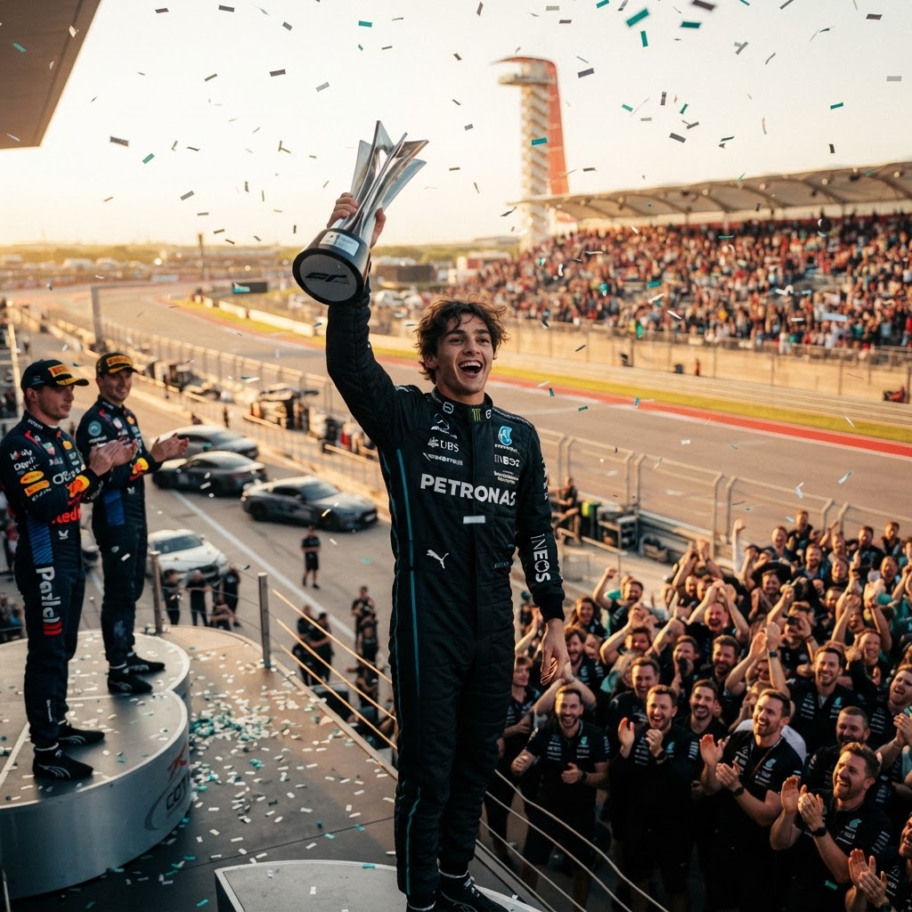 Kimi Antonelli Poised for Historic F1 Title After Dominant Austin Victory