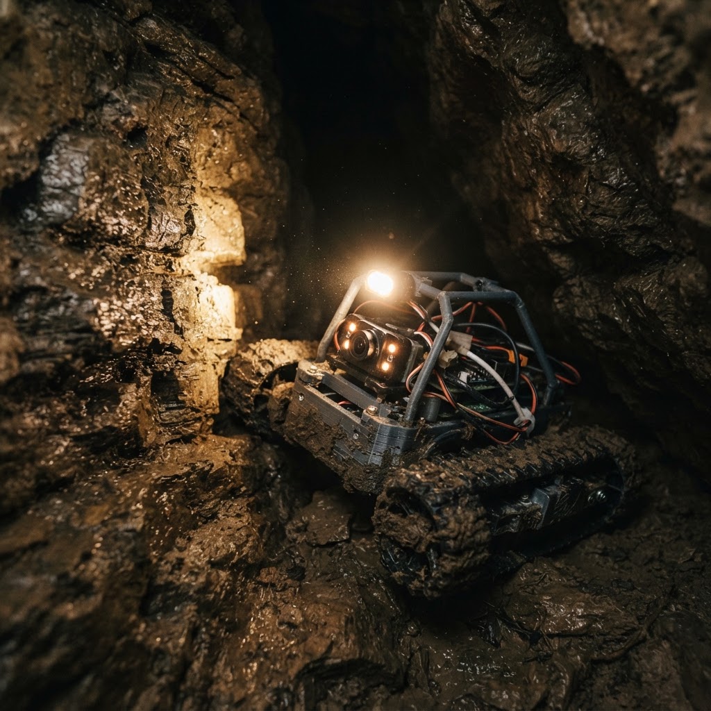 WomBot: The Mini Robot Squeezing Into Ararat's Hidden Cavities