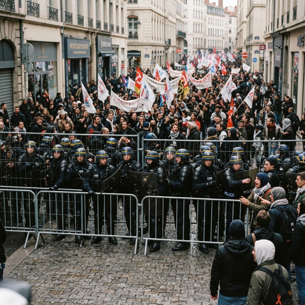France Sees Widespread Protests Under Tight Security