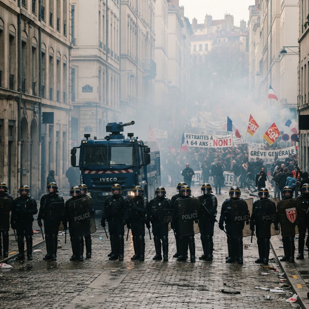 France Sees Widespread Protests Amid Massive Security Operation