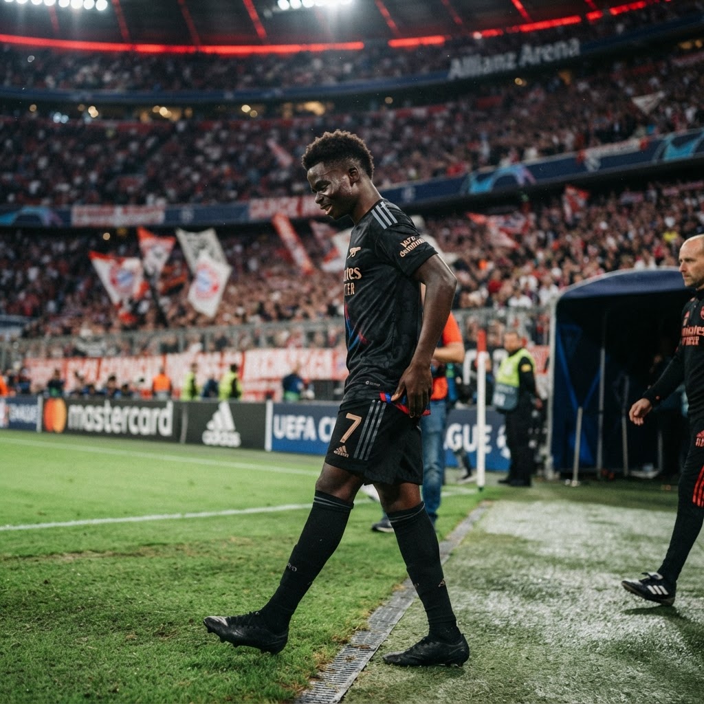 Arsenal Star Bukayo Saka Faces Extended Sideline Spell