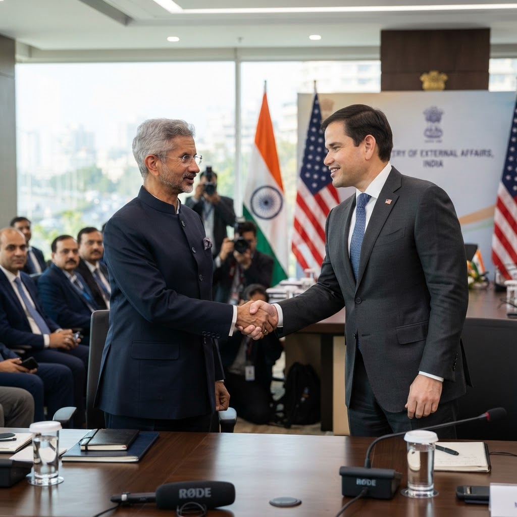 Marco Rubio Visits India for High-Level Strategic Talks