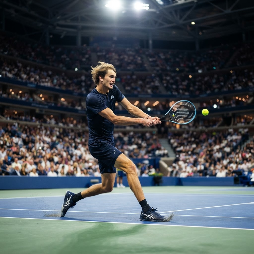 Alexander Zverev Defeats Luciano Darderi in Straight Sets to Enter U.S. Open Quarterfinals