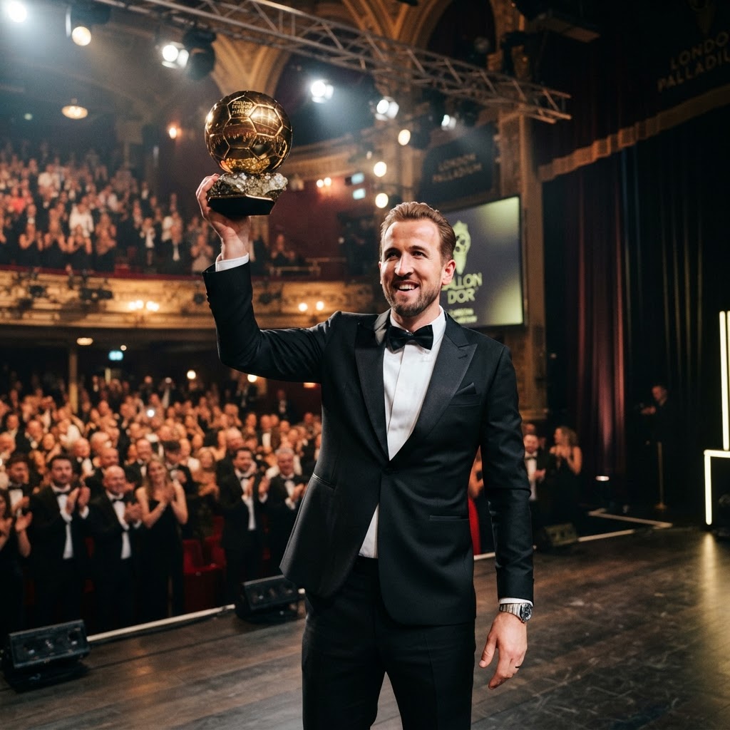Harry Kane Claims 2026 Ballon d’Or Title