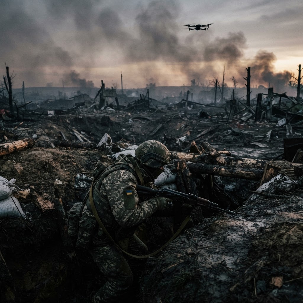 Inside the Kill Zone: The Drone-Dominated Front Line