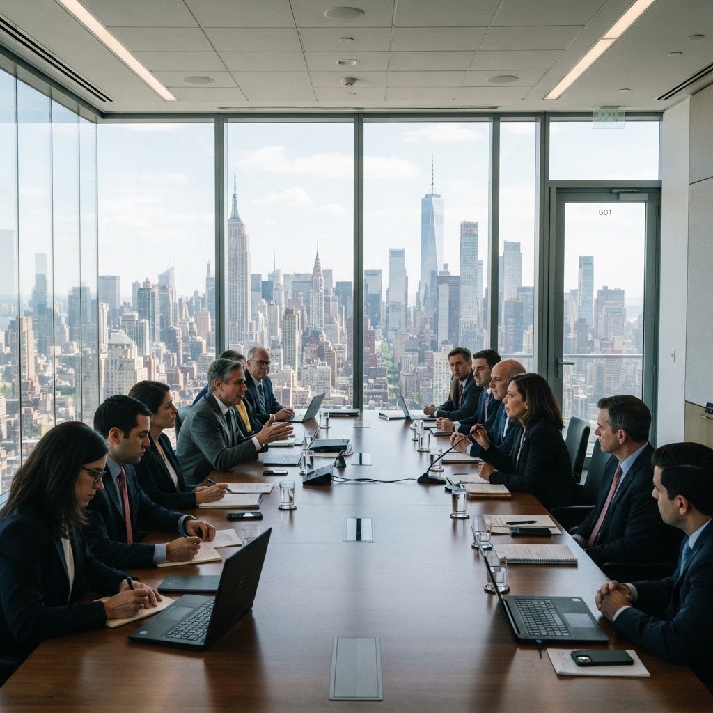 Bessent and He Lifeng Convene in New York for High-Stakes Economic Talks