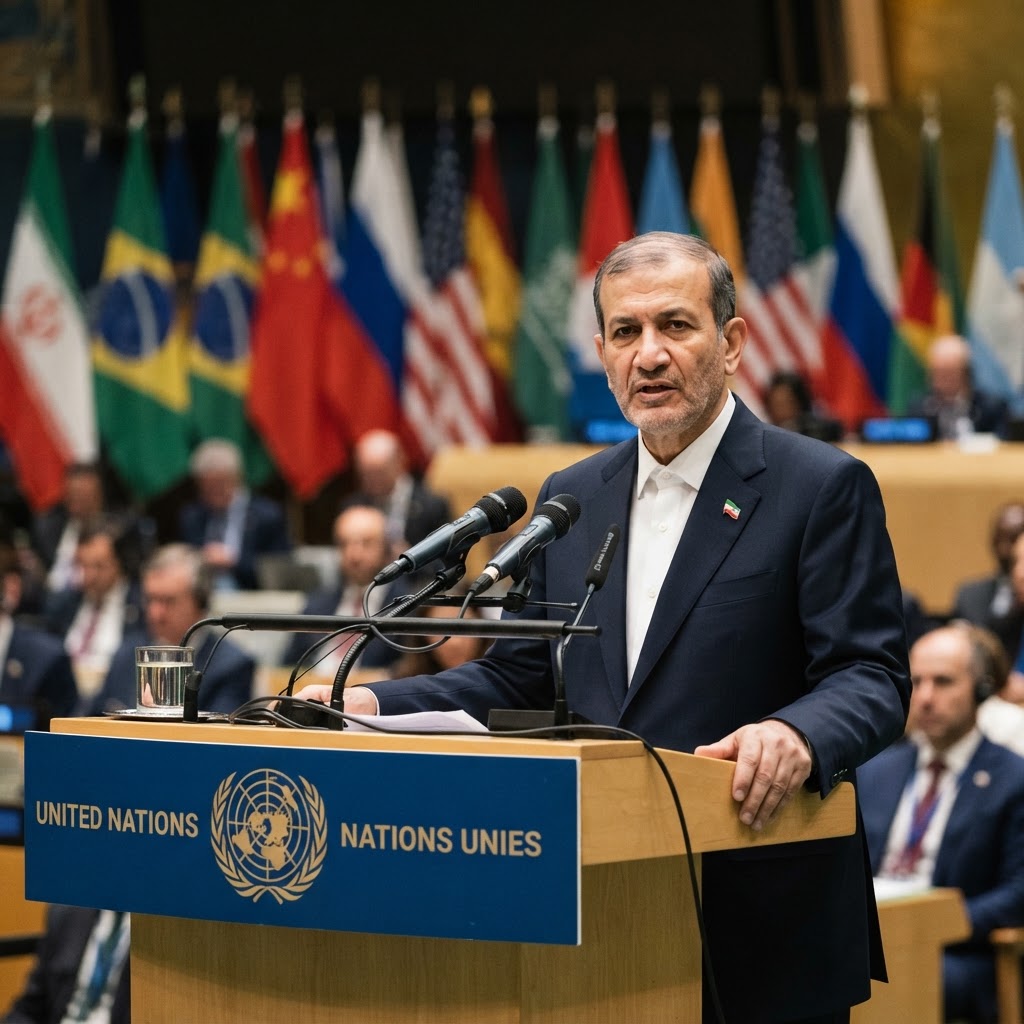 Iran Rejects External Pressure in Defiant U.N. Address